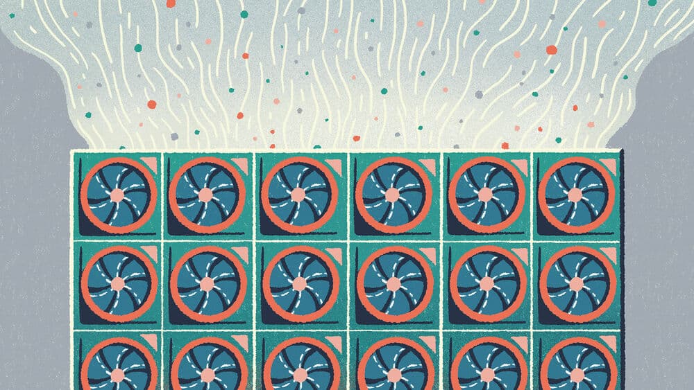 Direct air carbon capture